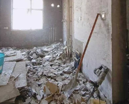 杭州旧房装修拆除