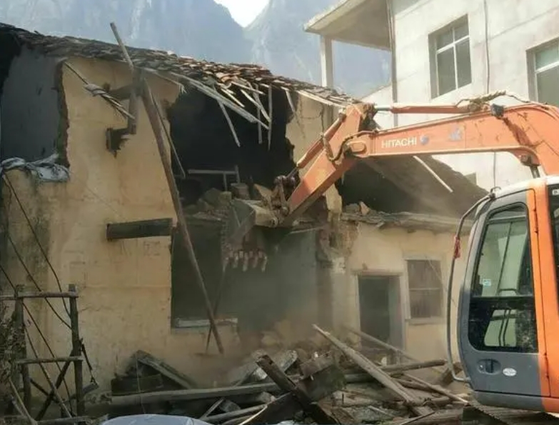 杭州旧房拆除
