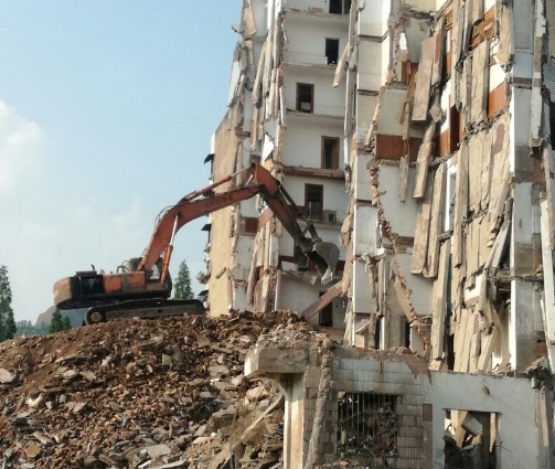杭州旧房拆除